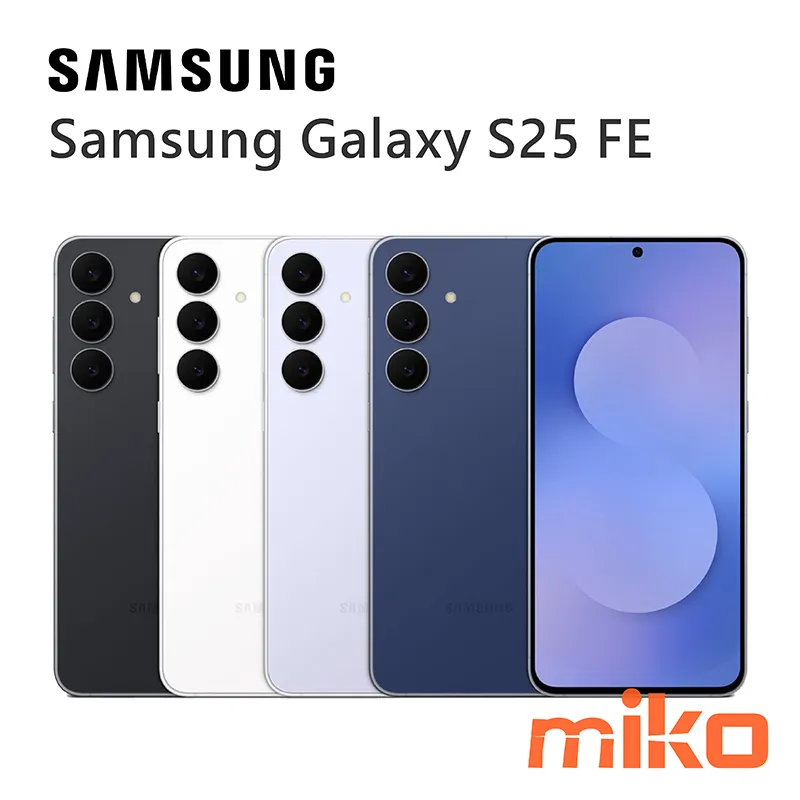 Galaxy S25 FE 配備強大三鏡頭，全新1200萬畫素前置鏡頭，畫面更逼真，輕鬆擁有高畫質的生活記錄。(800x800)